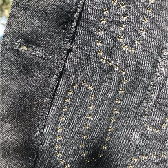 WESTERN JACKET WITH RIVETS & RHINESTONE EMBELLISHMENTS - Picture 8 of 14